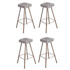 Kit 04 Banqueta Alta Lira Eiffel Industrial Cozinha Bar Balcã