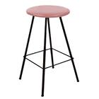 Kit 04 Banqueta Alta Loni Eiffel Preto Rose Gold