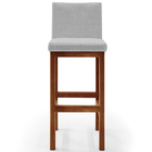 Kit 04 Banqueta Alta Para Cozinha Sala De Jantar Fixa Alya L0