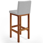 Kit 04 Banqueta Alta Para Cozinha Sala De Jantar Fixa Alya L0