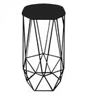 Kit 04 Banqueta Aramado Liz Base Preto Preto