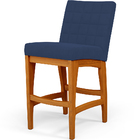 Kit 04 Banqueta Baixa Cozinha Bancada Bar Sala Jantar Fixa Mi