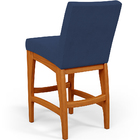 Kit 04 Banqueta Baixa Cozinha Bancada Bar Sala Jantar Fixa Mi