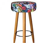 Kit 04 Banqueta Lia Para Romero Brito