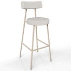 Kit 04 Banquetas Alta Bar Cozinha Sala De Jantar Aço Milão Ar