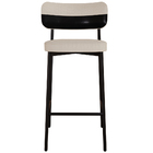 Kit 04 Banquetas Alta Bar Cozinha Sala De Jantar Aço Preto Ka