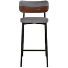 Kit 04 Banquetas Alta Bar Cozinha Sala De Jantar Aço Preto Ka