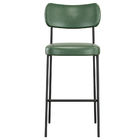 Kit 04 Banquetas Alta Bar Cozinha Sala De Jantar Preto Elira