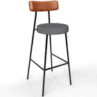 Kit 04 Banquetas Alta Bar Cozinha Sala Jantar Milão L02 Courí