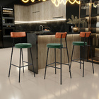 Kit 04 Banquetas Alta Bar Cozinha Sala Jantar Milão L02 Courí