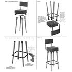 Kit 04 Banquetas Alta Barcell Corano Sone