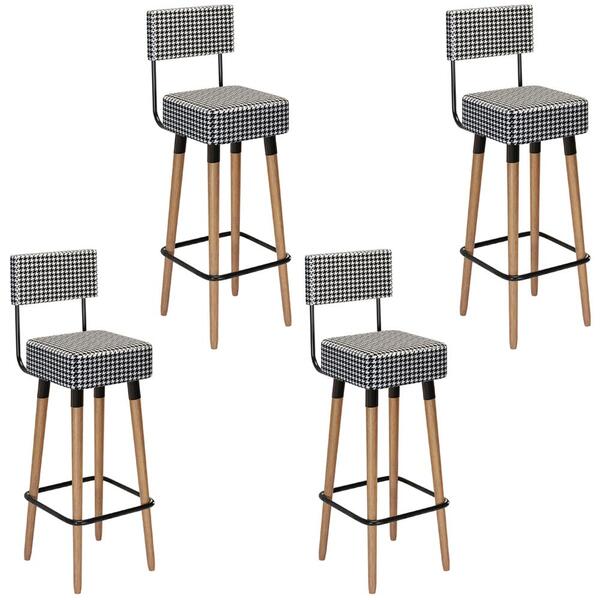 Kit 04 Banquetas Alta Barcell Corano Sone