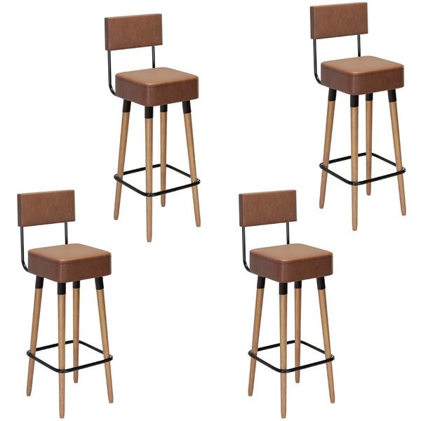 Kit 04 Banquetas Alta Barcell Corano Sone