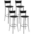 Kit 04 Banquetas Alta Bq13c Com Junco Hks Milani Store