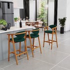 Kit 04 Banquetas Alta Para Cozinha Bancada Bar Sala De Jantar