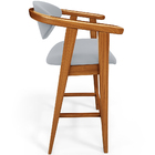 Kit 04 Banquetas Alta Para Cozinha Bancada Bar Sala De Jantar