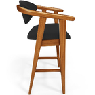 Kit 04 Banquetas Alta Para Cozinha Bancada Bar Sala De Jantar