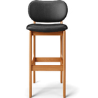 Kit 04 Banquetas Alta Para Cozinha Madeira Fixa Betta L02 Imb