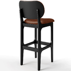 Kit 04 Banquetas Alta Para Cozinha Madeira Fixa Betta L02 Pre