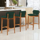 Kit 04 Banquetas Alta Para Cozinha Sala De Jantar Bar Dara L0