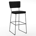 Kit 04 Banquetas Alta Para Cozinha Sala De Jantar Base Aço Fi