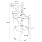 Kit 04 Banquetas Altas Cozinha Bancada Bar Sala De Jantar Ávi