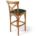 Kit 04 Banquetas Altas Cozinha Bancada Sala Jantar Estofada Á