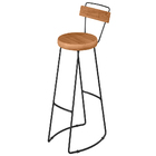 Kit 04 Banquetas Altas Cozinha Sala De Jantar Estrutura Em Aç