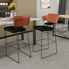 Kit 04 Banquetas Altas Cozinha Sala Jantar Fixa Allana L02 Co