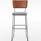 Kit 04 Banquetas Altas Cozinha Sala Jantar Fixa Allana L02 Co