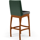 Kit 04 Banquetas Altas Cozinha Sala Jantar Fixa Mila L02 Fact