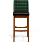 Kit 04 Banquetas Altas Cozinha Sala Jantar Fixa Mila L02 Fact