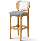 Kit 04 Banquetas Altas Para Cozinha Bancada Sala Tela Betta F