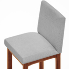 Kit 04 Banquetas Altas Para Cozinha Sala De Jantar Fixa Alya