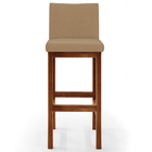 Kit 04 Banquetas Altas Para Cozinha Sala De Jantar Fixa Alya