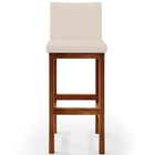 Kit 04 Banquetas Altas Para Cozinha Sala De Jantar Fixa Alya