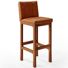 Kit 04 Banquetas Altas Para Cozinha Sala De Jantar Fixa Alya