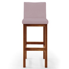 Kit 04 Banquetas Altas Para Cozinha Sala De Jantar Fixa Alya