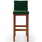 Kit 04 Banquetas Altas Para Cozinha Sala De Jantar Fixa Alya