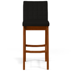 Kit 04 Banquetas Altas Para Cozinha Sala De Jantar Fixa Mila