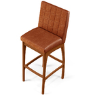 Kit 04 Banquetas Altas Para Cozinha Sala De Jantar Fixa Mila