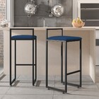 Kit 04 Banquetas Altas Para Cozinha Sala De Jantar Hanna L02