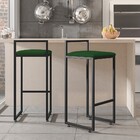 Kit 04 Banquetas Altas Para Cozinha Sala De Jantar Hanna L02