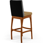 Kit 04 Banquetas Altas Sala De Jantar Fixa Mila L02 Couríssim