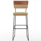 Kit 04 Banquetas Altas Sala Jantar Allana L02 Faixa Couríssim