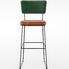 Kit 04 Banquetas Altas Sala Jantar Fixa Allana L02 Facto Verd