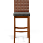 Kit 04 Banquetas Altas Sala Jantar Fixa Mila L02 Couríssimo M