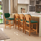 Kit 04 Banquetas Baixa Bar Cozinha E Sala De Jantar Fixa Bett