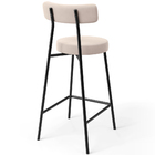 Kit 04 Banquetas Baixa Bar Cozinha Sala De Jantar Estrutura E