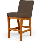 Kit 04 Banquetas Baixa Cozinha Bancada Bar Sala De Jantar Fix